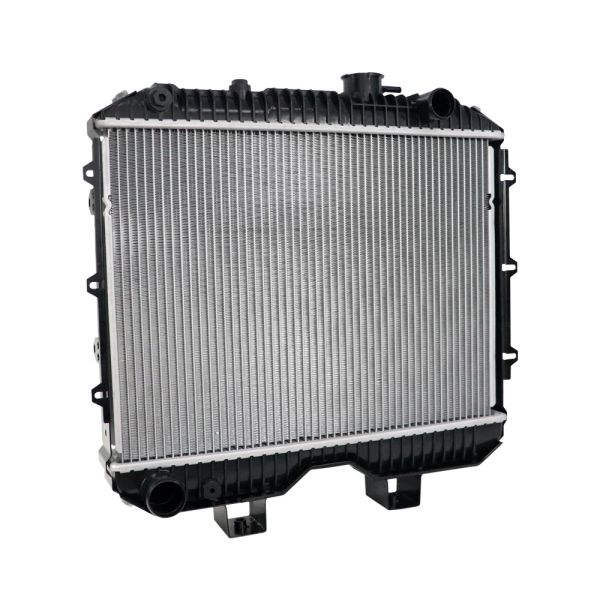 Фото Радиатор охлаждения алюминиевый для а/м УАЗ 3160 (с 1997 по 2004) (для двиг. УМЗ-4213; ЗМЗ-409.10, паяный, 2х ряд., пл.бачки) - PEKAR  3160-1301012