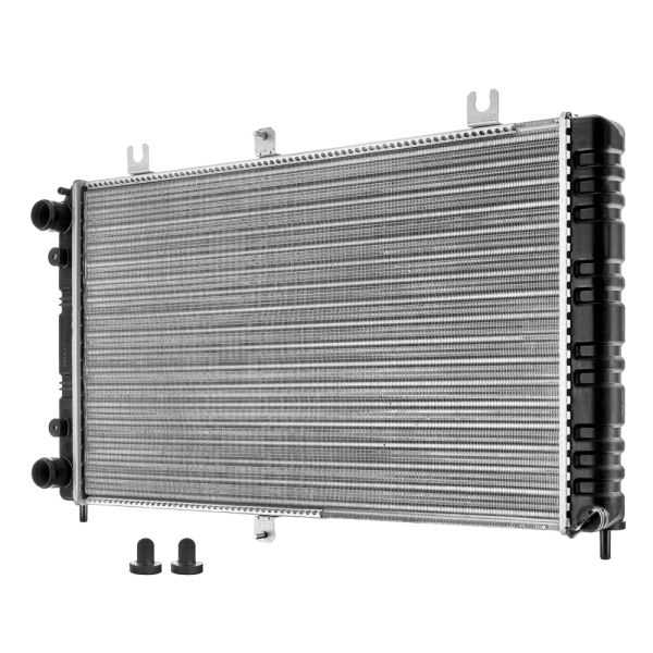 Фото Радиатор охлаждения алюминиевый для а/м LADA Priora 2170-2172 (сборн., 2х ряд., пл.бачки) - PEKAR  2170-1301012