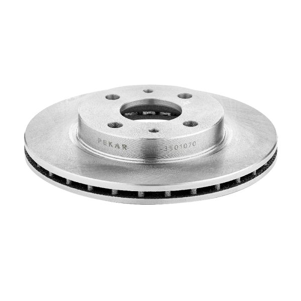 Фото Тормозной диск Диск тормозной передний вентилируемый D239,1мм для а/м ВАЗ 2110-2112, Kalina 1117, Granta 2190 (для супп. 2110, под кол. R13) - PEKAR